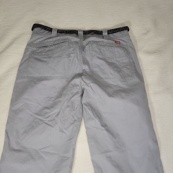 The North Face Cargo Pants Womens Sz 10 Gray Convertible Rollup Style AV2U Hike - Picture 13 of 16